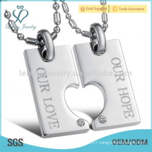 Free sample hollow heart pendant,lover pendant jewelry,forever love pendant design